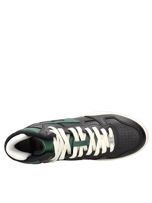 High-top leather sneakers DIESEL | S-UKIYO MIDNERO-VERDE